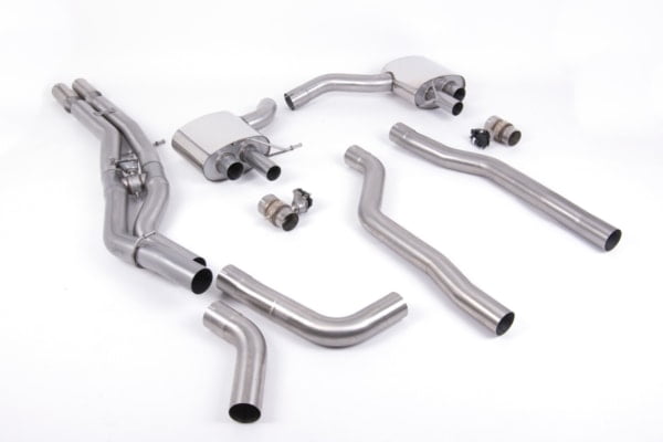 Milltek Front Pipe Back Exhaust – Audi RS7