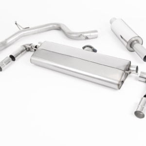 Milltek Cat Back Exhaust (GPF Equipped) – Volkswagen Golf GTI inc. PP & TCR (Facelift)