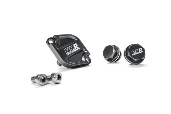 MMX Oil Thermostat Lid and Caps with gauge adpator – BMW M2 inc. M2 Competition